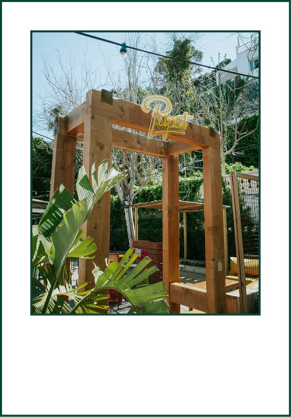 Cook wooden structure