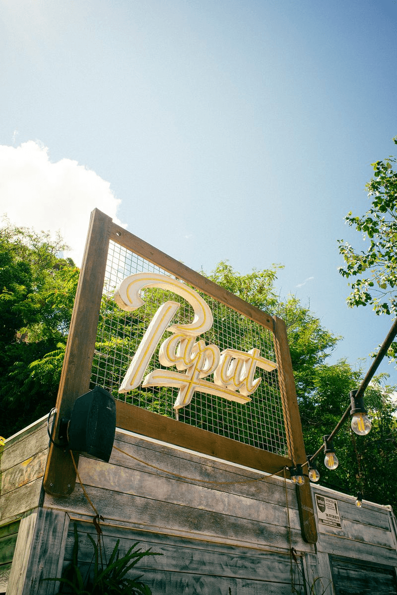 Venue sign